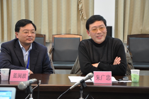 校長助理朱廣忠教授出席末次會議並講話